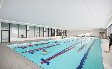 State-of-the art swimming pools