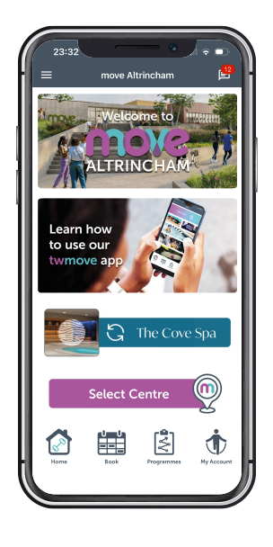 Image of the Move app on an iphone
