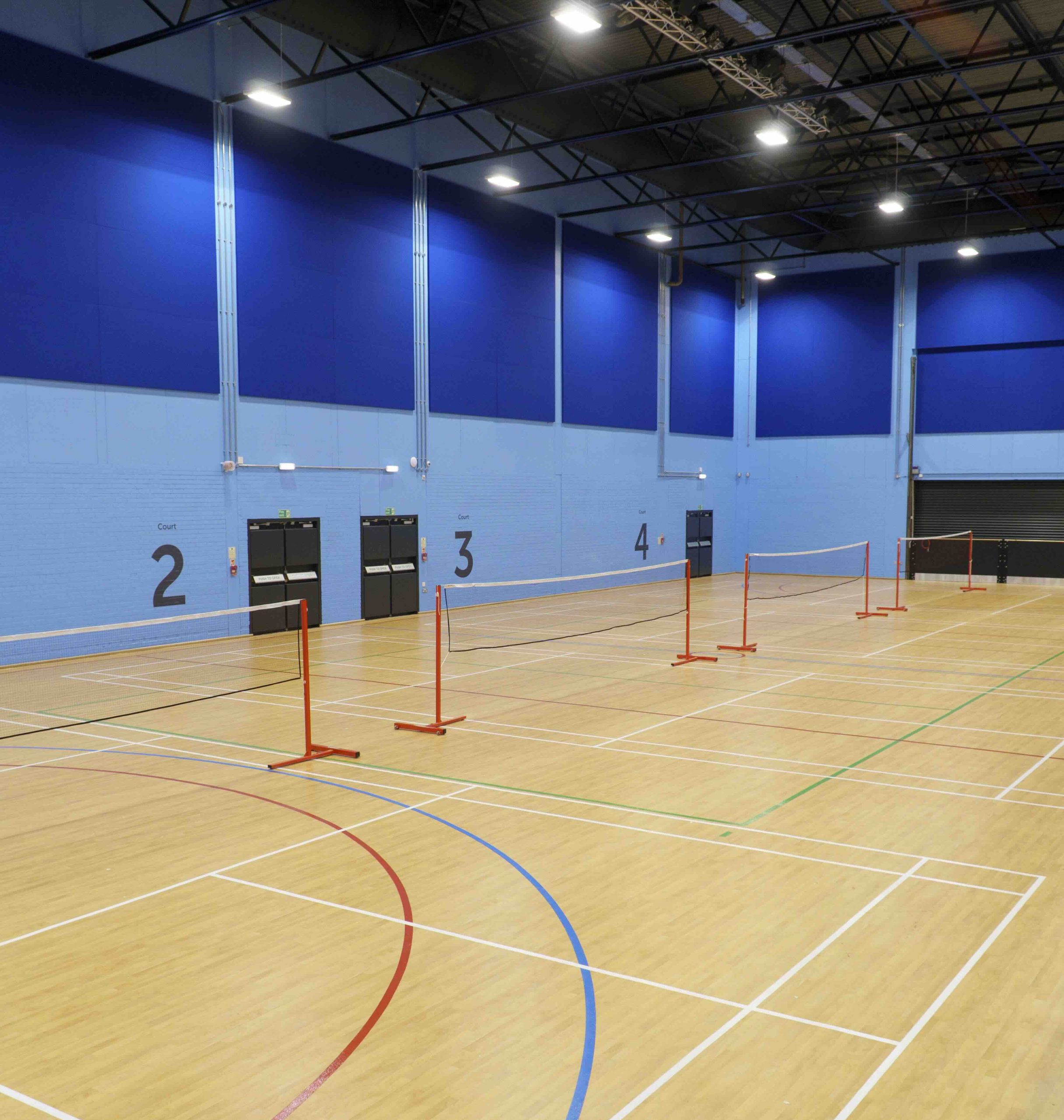 Sports hall at move Altrincham