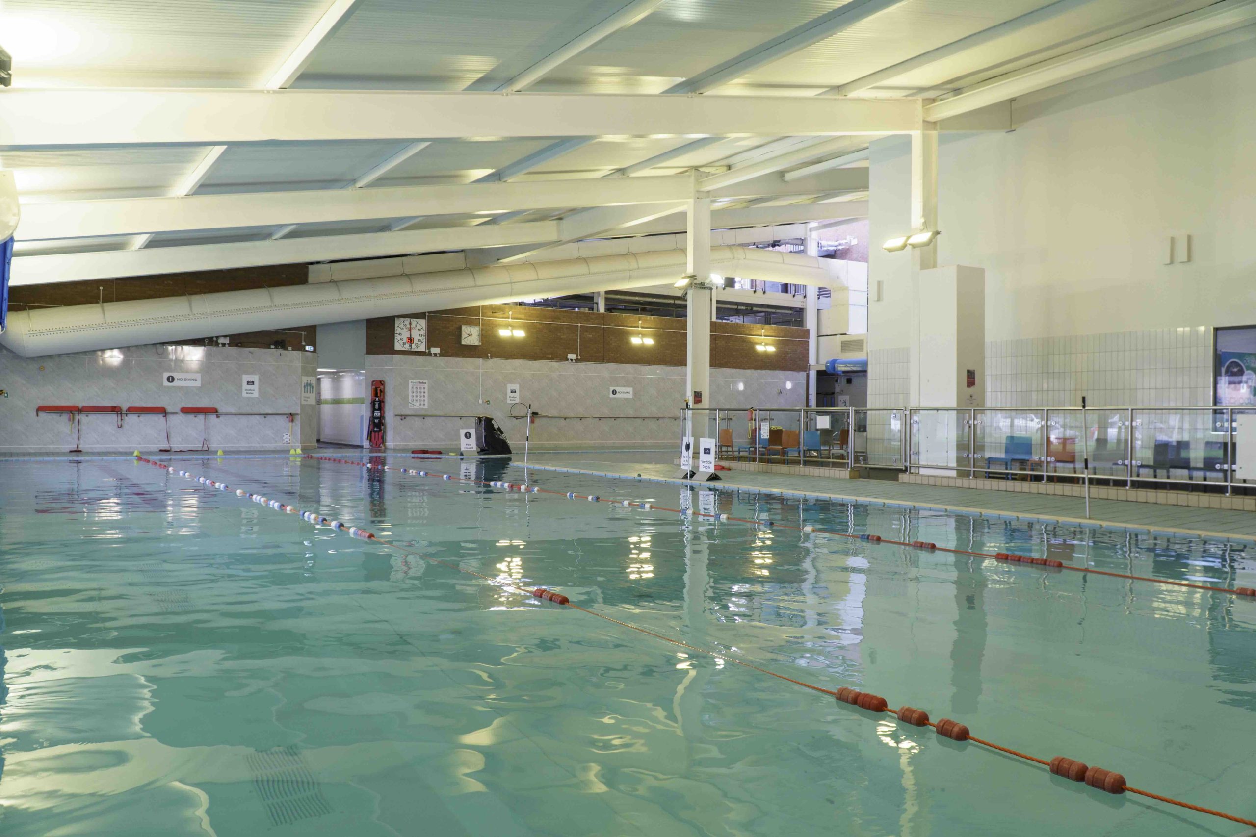 Swimming pool at move Urmston